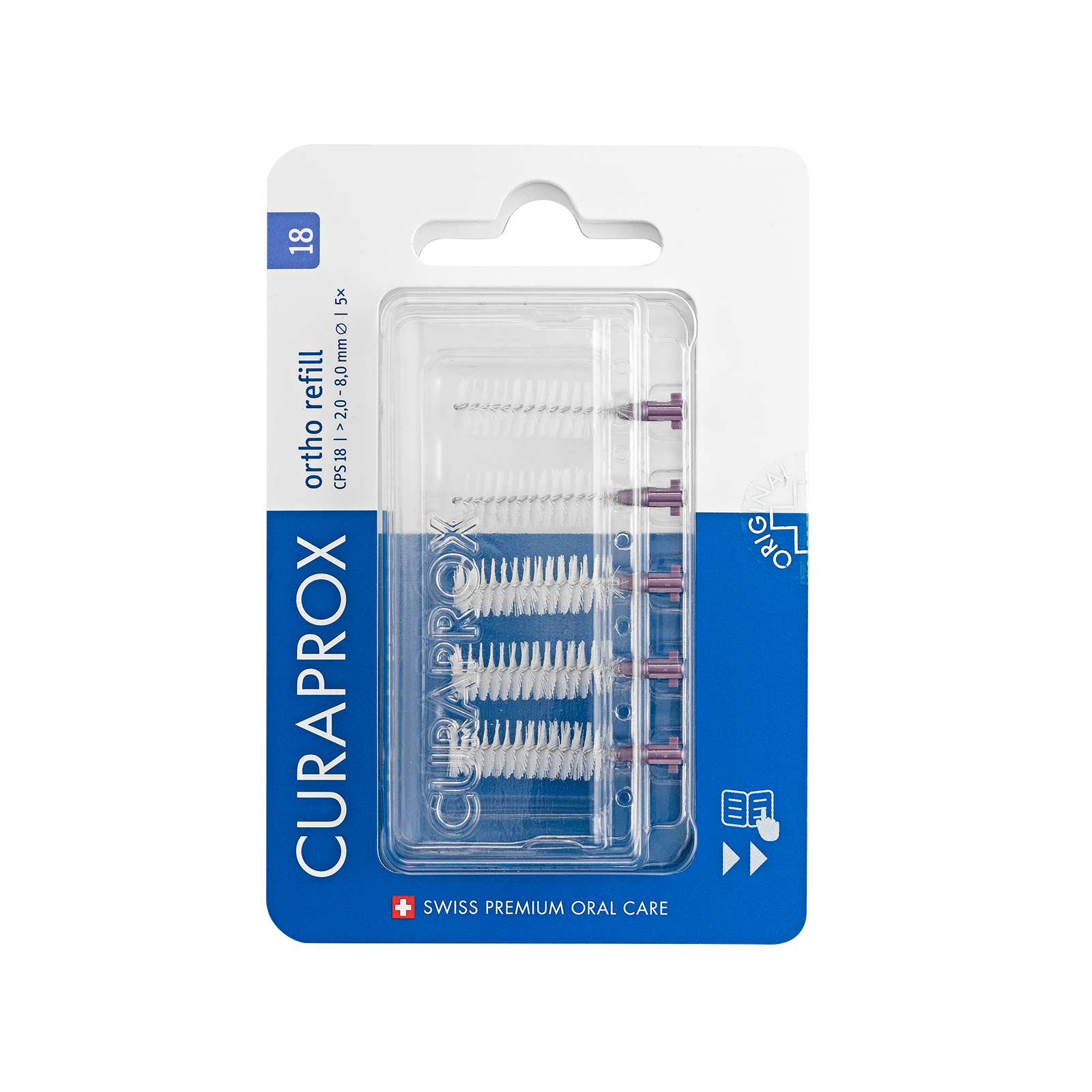 IDB Refill Ortho. size 18. 5 pcs (old version)