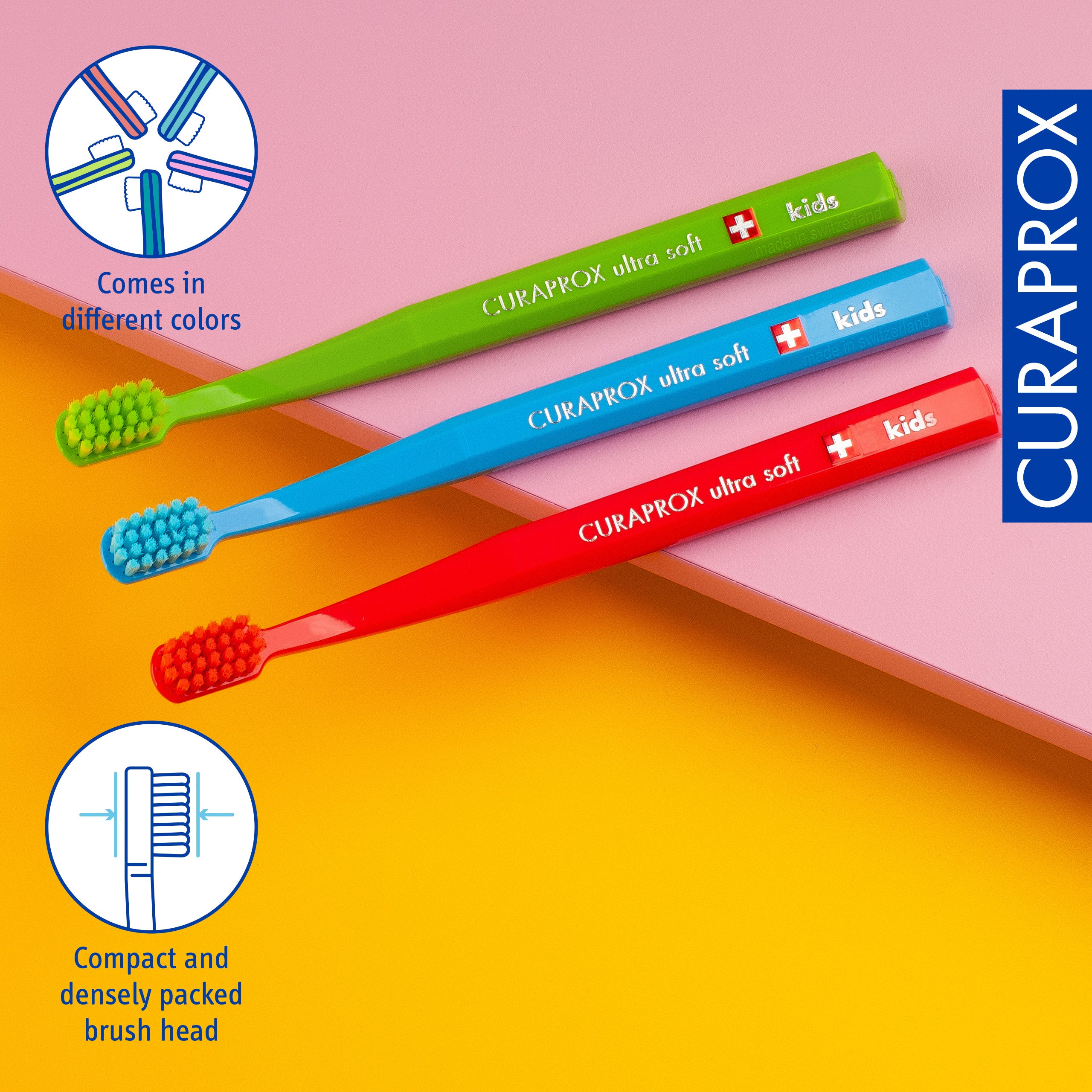Curaprox kids three-pack. 3 pcs - Image 3